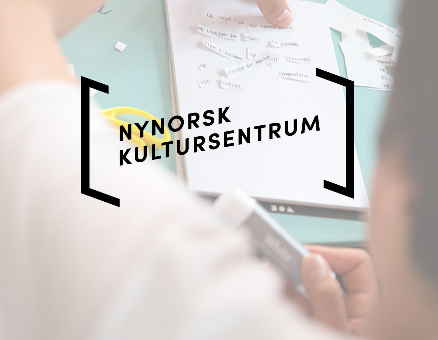 Bilete av den nye logoen til Nynorsk kultursentrum