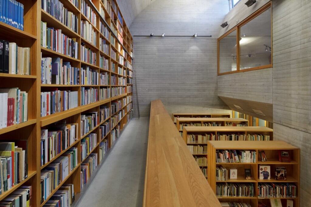 Biblioteket i Aasentunet.
