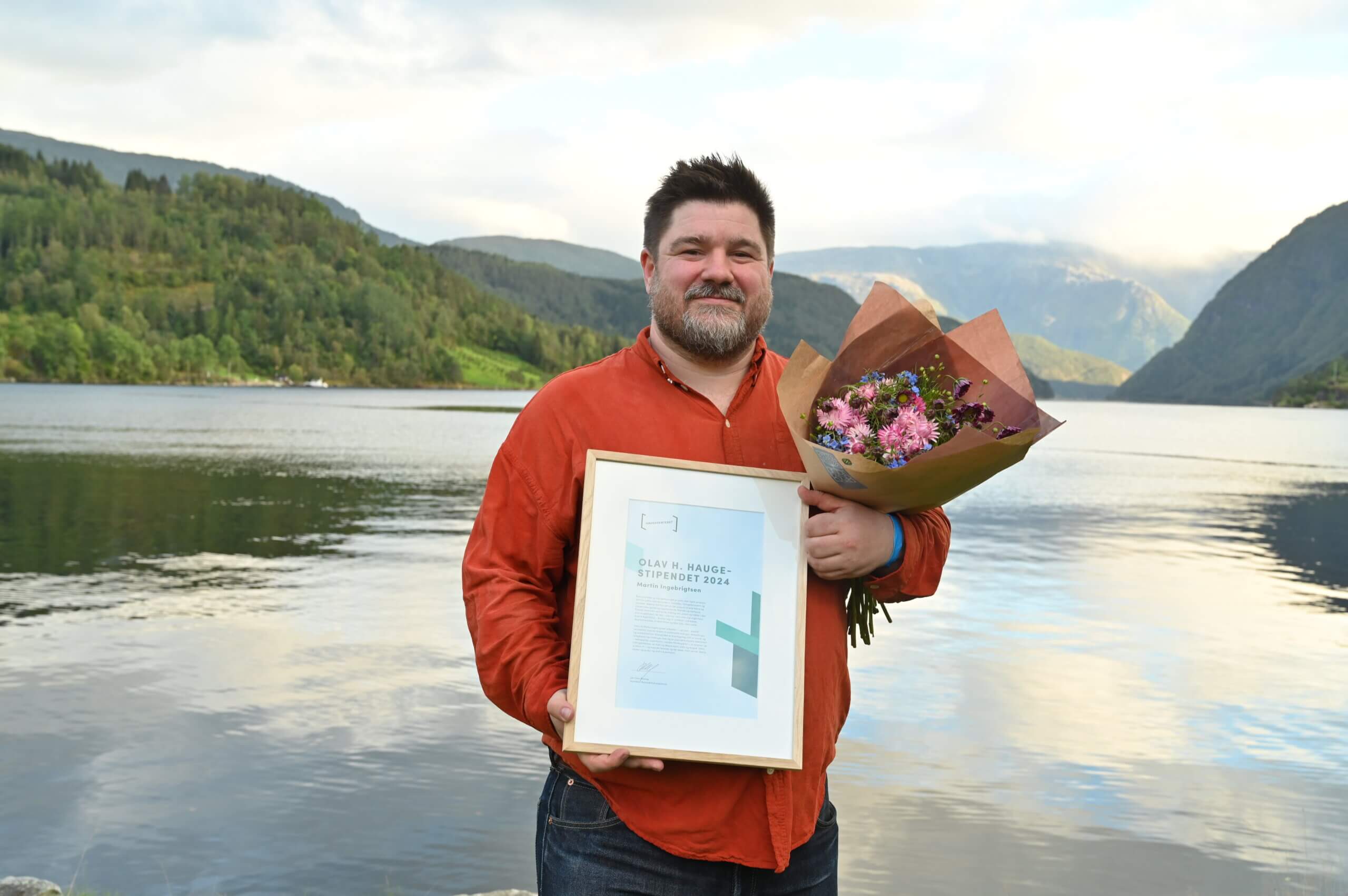 Poet Martin Ingebrigtsen. Foto: Nynorsk kultursentrum